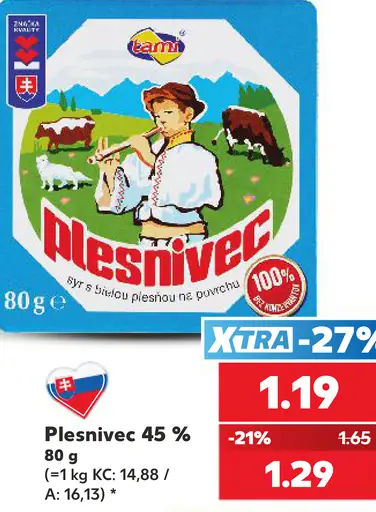 Cami Plesnivec 45 %