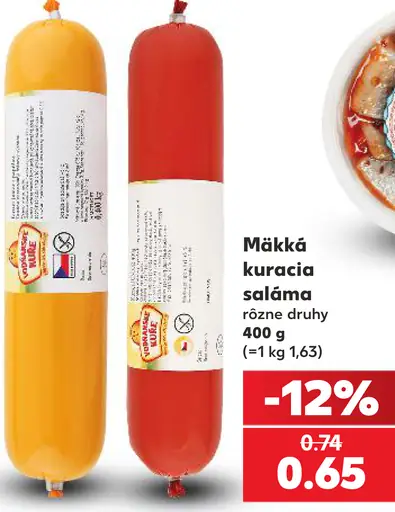 Mäkká kuracia saláma