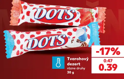 Dots Tvarohový dezert