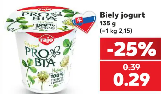 Rajo biely jogurt