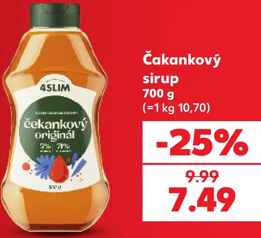 Čakankový sirup