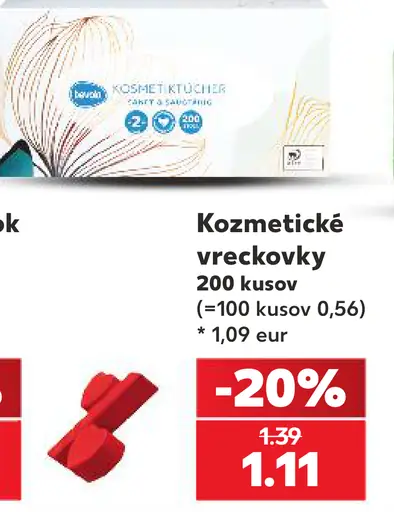 Kozmetické vreckovky