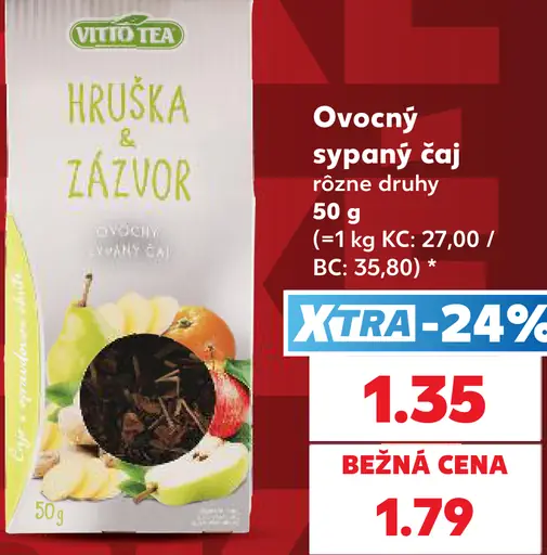 Vitto Tea Ovocný sypaný čaj