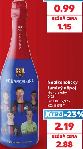 FC Barcelona Nealkoholický šumivý nápoj