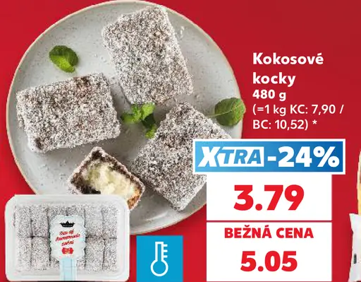 Kokosové kocky