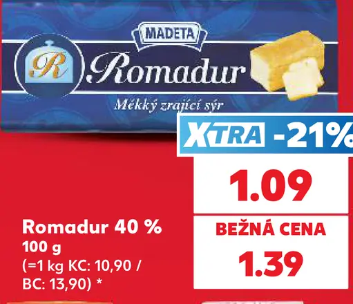 Madeta Romadur 40%