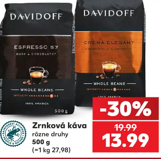 Davidoff Mletá káva