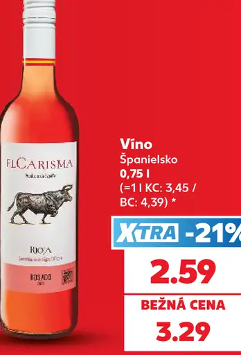 El Carisma Rioja rosado