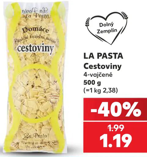 La Pasta Cestoviny 4-vaječné