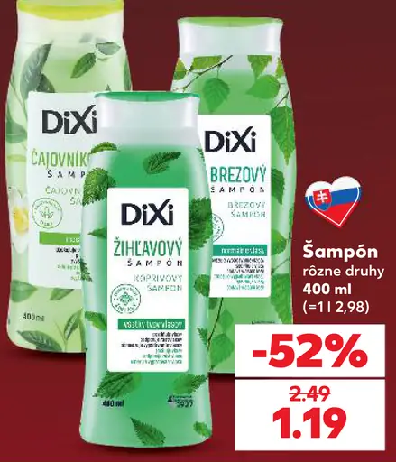 Dixi Žihľavový šampón