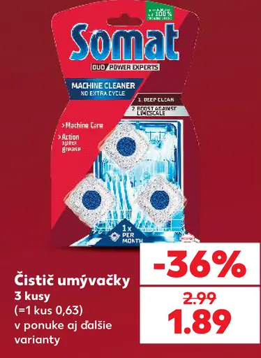 Somat čistič do umývačky riadu