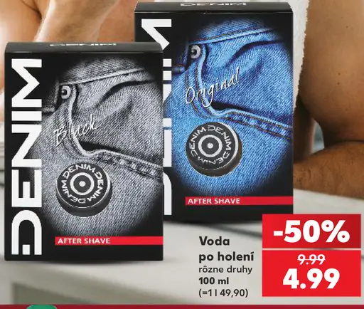 Denim Black voda po holení