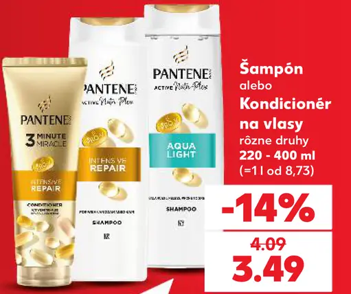 Pantene Šampón alebo Kondicionér na vlasy