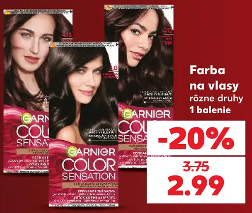 Garnier Color Sensation farba na vlasy
