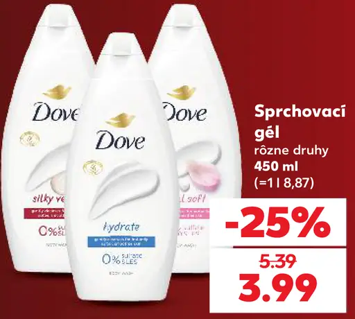 Dove Sprchovací gél
