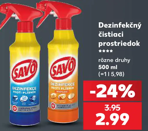 Savo dezinfekčný prostriedok