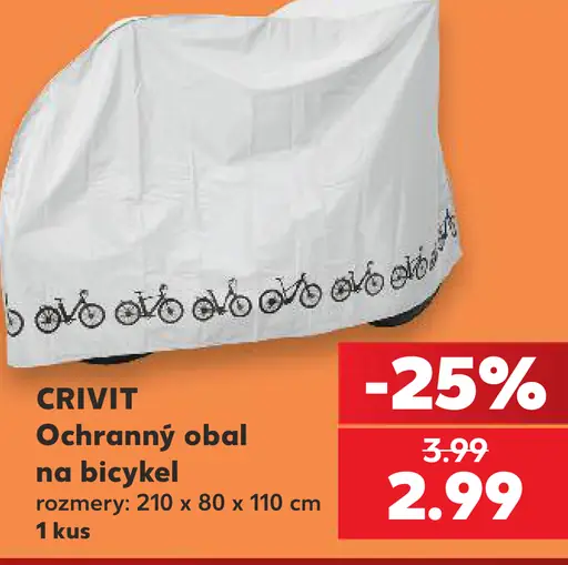 Crivit Ochranný obal na bicykel