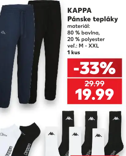 Kappa pánske tepláky