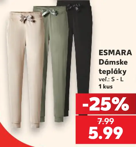 Esmara dámske tepláky