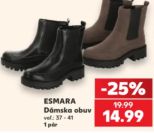 Esmara dámska obuv