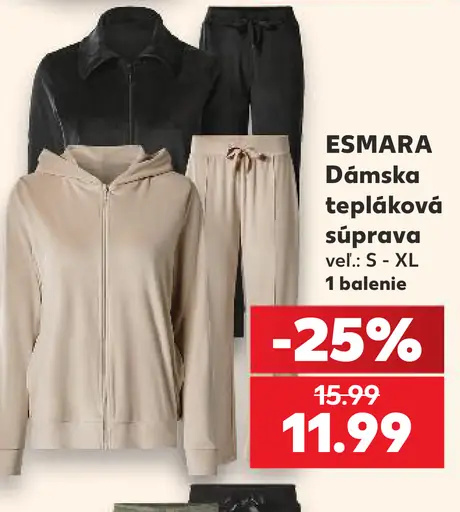 Esmara dámska tepláková súprava