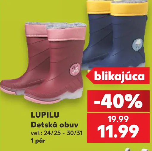 Lupilu detská obuv