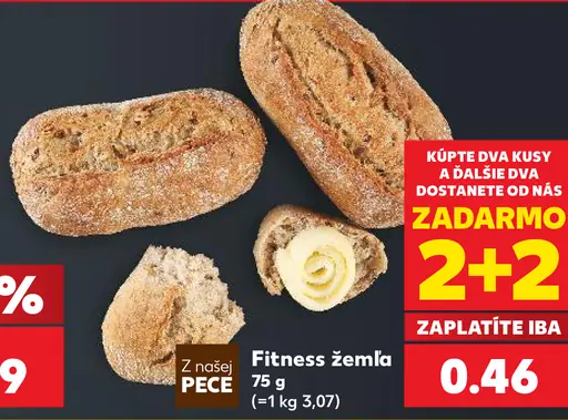 Fitness žemľa