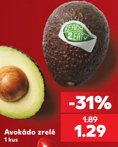 Avokádo zrelé
