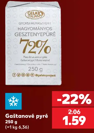 Gaštanové pyré