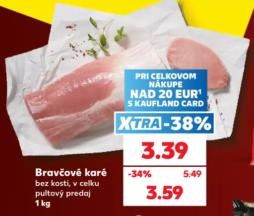 Bravčové karé v celku bez kosti