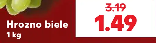 Hrozno biele