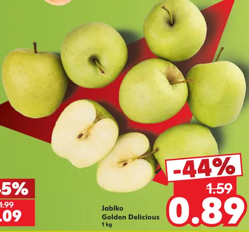 Jablko Golden Delicious