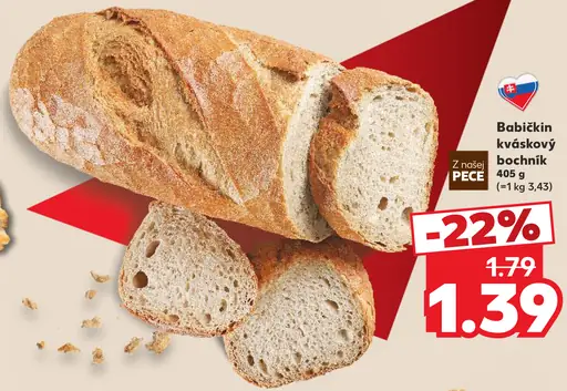 Babičkin kváskový bochník