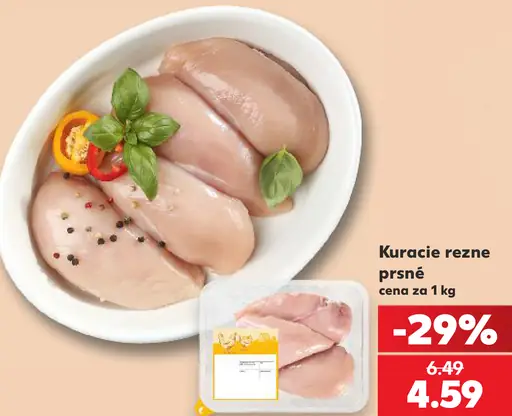 Kuracie rezne prsnaté