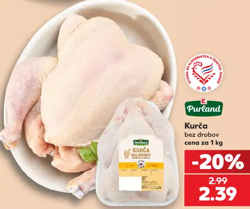 Purland Kurča bez drobov
