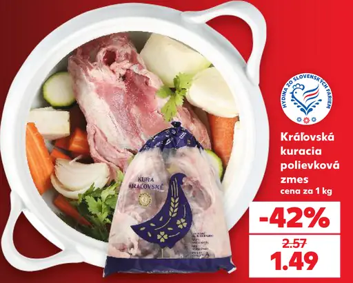 Kráľovská kuracia polievková zmes