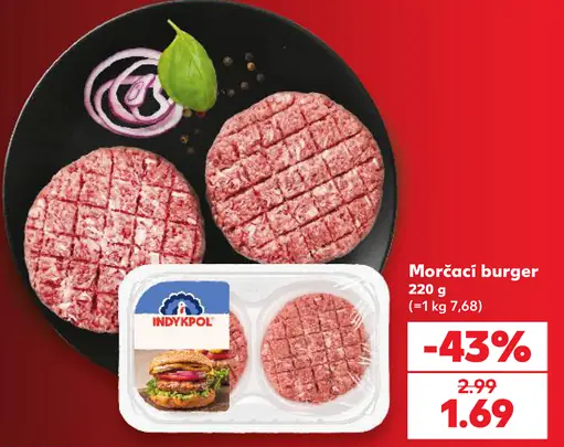 Indykpol morčací burger
