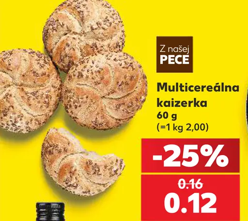 Multicereálna kajzerka