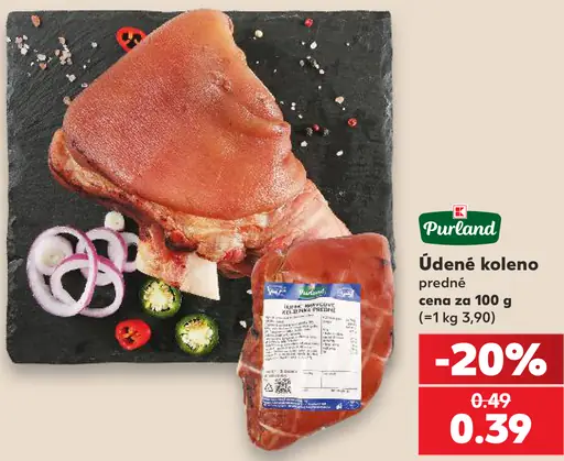 PurLand údené predné koleno