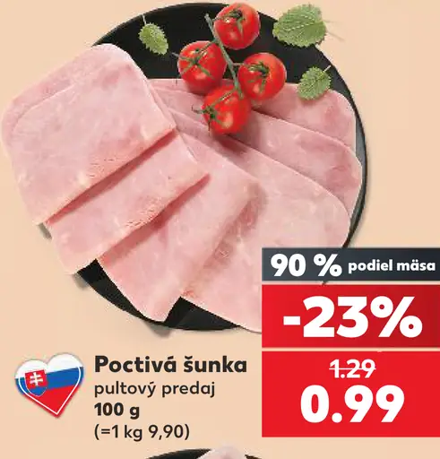 Poctivá šunka