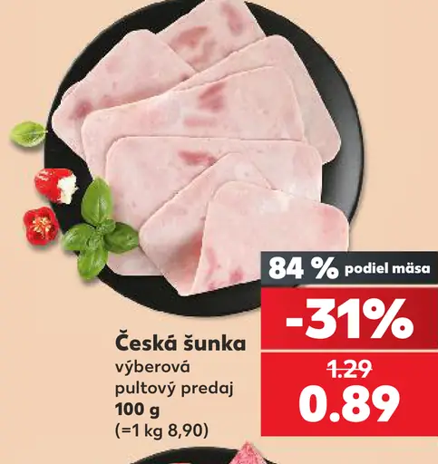 Česká šunka výberová