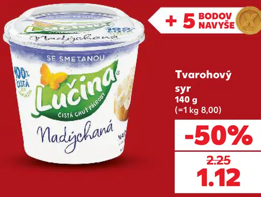 Lučina Tvarohový syr Madíčková