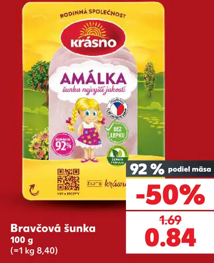 Krásno Bravčová šunka
