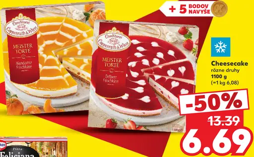 Coppenrath & Wiese cheesecake rôzne druhy