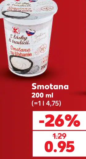 Smotana na šľahanie
