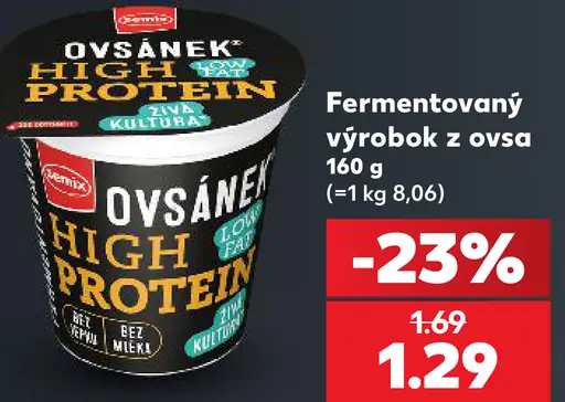 Ovsánek High Protein fermentovaný výrobok z ovsa