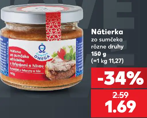 Omega Nátierka zo šumčeku s bylinkami a hľuzovkou