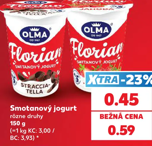 Olma Florian smotanový jogurt