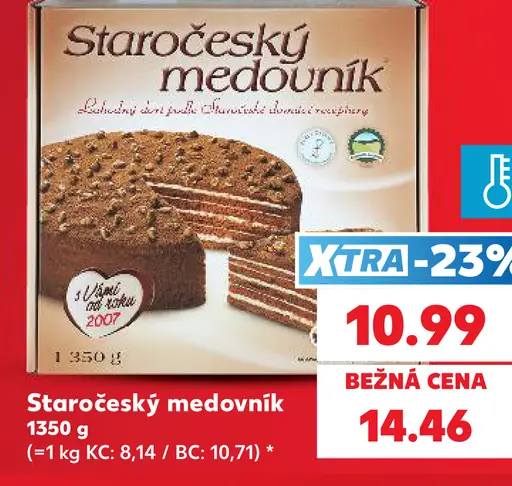 Starocesky medovnik