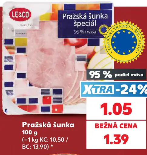 LE&CO Pražská šunka špeciál